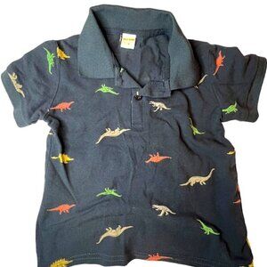 Toddler Boys Dinosaur Polo Size 4